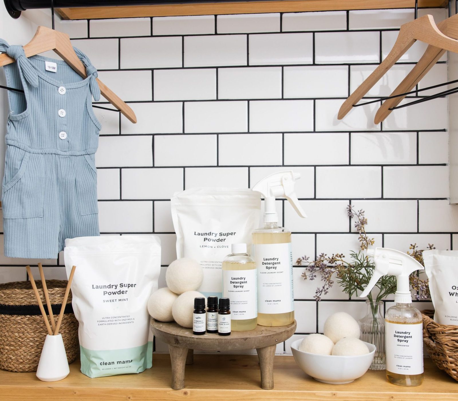 Clean Mama Laundry Products